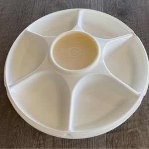 Vintage Tupperware Serving Center - 3 pc